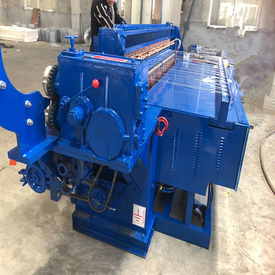 ποιότητας  PLC Straightening GI Wire Net Making Machine 120m Roll Length εργοστάσιο